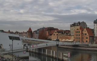 Gdańsk - Motława- most - 28-10-2026 08:25