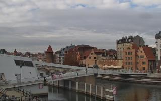 Gdańsk - Motława- most - 28-10-2026 08:41