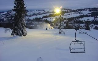 Witów ski, panorama Tatr - 01-01-2026 06:15