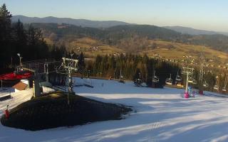 Spytkowice widok z górnej stacji - 19-12-2025 11:41