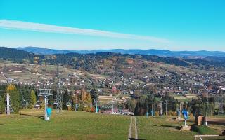 Spytkowice widok z górnej stacji - 17-10-2026 08:06