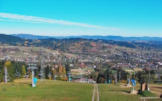 Spytkowice widok z górnej stacji - 17-10-2026 08:29