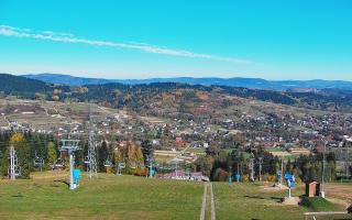 Spytkowice widok z górnej stacji - 17-10-2026 08:52
