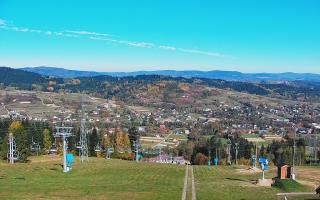 Spytkowice widok z górnej stacji - 17-10-2026 09:08