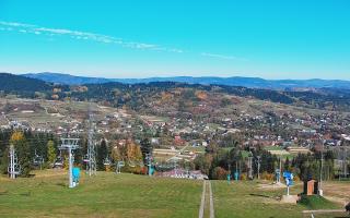 Spytkowice widok z górnej stacji - 17-10-2026 09:15