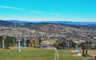 Spytkowice widok z górnej stacji - 17-10-2026 09:23
