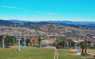 Spytkowice widok z górnej stacji - 17-10-2026 09:31