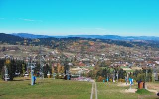 Spytkowice widok z górnej stacji - 17-10-2026 10:48