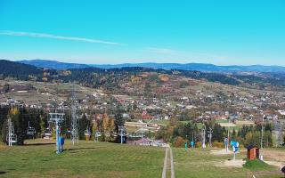 Spytkowice widok z górnej stacji - 17-10-2026 11:03