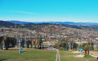 Spytkowice widok z górnej stacji - 17-10-2026 11:34