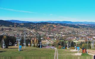 Spytkowice widok z górnej stacji - 17-10-2026 11:50