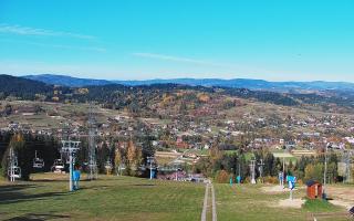 Spytkowice widok z górnej stacji - 17-10-2026 12:20