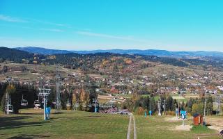 Spytkowice widok z górnej stacji - 17-10-2026 12:28
