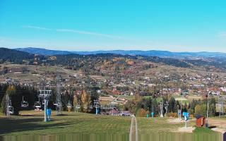 Spytkowice widok z górnej stacji - 17-10-2026 12:43