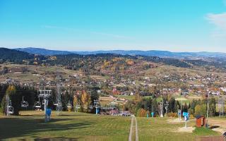 Spytkowice widok z górnej stacji - 17-10-2026 12:59