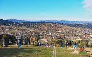 Spytkowice widok z górnej stacji - 17-10-2026 13:07