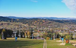 Spytkowice widok z górnej stacji - 17-10-2026 13:22
