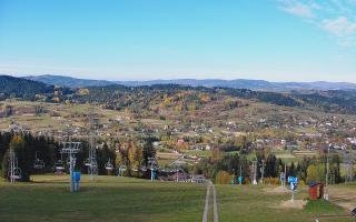 Spytkowice widok z górnej stacji - 17-10-2026 13:30