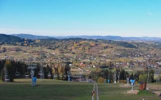 Spytkowice widok z górnej stacji - 17-10-2026 13:37