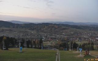Spytkowice widok z górnej stacji - 17-10-2026 16:04