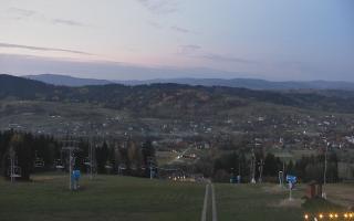 Spytkowice widok z górnej stacji - 17-10-2026 16:12