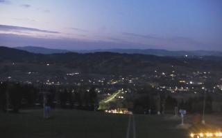 Spytkowice widok z górnej stacji - 17-10-2026 16:27