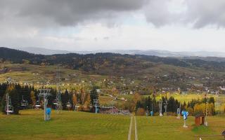 Spytkowice widok z górnej stacji - 26-10-2026 12:42