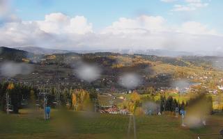 Spytkowice widok z górnej stacji - 26-10-2026 13:05