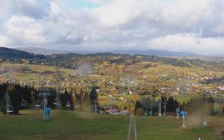 Spytkowice widok z górnej stacji - 26-10-2026 13:21