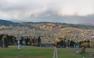 Spytkowice widok z górnej stacji - 26-10-2026 14:53
