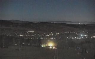 Spytkowice widok z górnej stacji - 26-10-2026 21:50