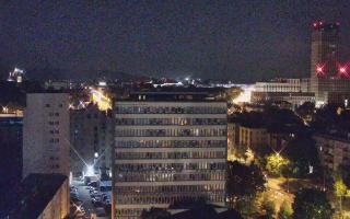 Kraków - rondo Mogilskie - 04-05-2025 00:55