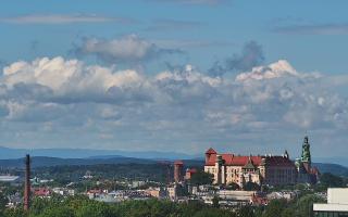 Kraków - rondo Mogilskie - 02-08-2025 08:25