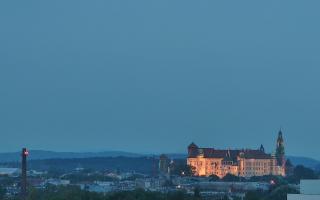 Kraków - rondo Mogilskie - 21-08-2025 18:02