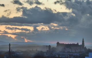 Kraków - rondo Mogilskie - 30-10-2025 15:25