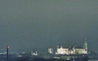 Kraków - rondo Mogilskie - 13-12-2025 18:46