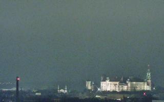 Kraków - rondo Mogilskie - 13-12-2025 19:16