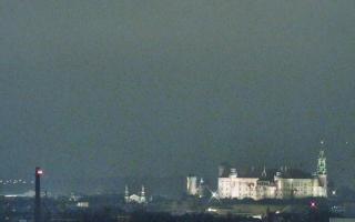 Kraków - rondo Mogilskie - 13-12-2025 19:31