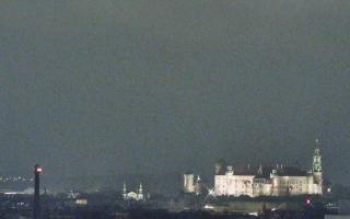 Kraków - rondo Mogilskie - 13-12-2025 20:02