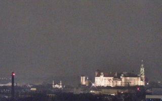 Kraków - rondo Mogilskie - 13-12-2025 20:32