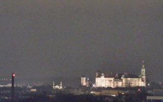 Kraków - rondo Mogilskie - 13-12-2025 20:40