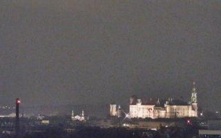 Kraków - rondo Mogilskie - 13-12-2025 20:47