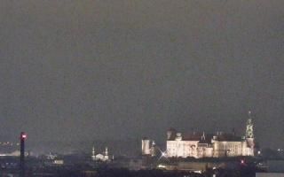 Kraków - rondo Mogilskie - 13-12-2025 21:02