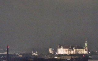 Kraków - rondo Mogilskie - 13-12-2025 21:10