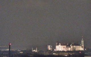 Kraków - rondo Mogilskie - 13-12-2025 21:40