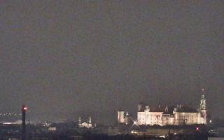 Kraków - rondo Mogilskie - 13-12-2025 21:48