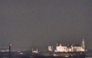 Kraków - rondo Mogilskie - 13-12-2025 22:33