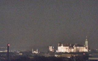 Kraków - rondo Mogilskie - 13-12-2025 23:04