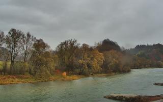 Sromowce Wyżne Flisacy przystań - 03-11-2025 13:52