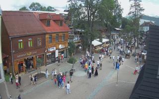 Krupówki Dolne - widok na deptak - 02-08-2025 13:30